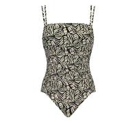 OLYMPIA Maillot de bain écru / vert clair / noir, Taille XL