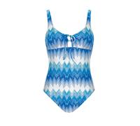 OLYMPIA Maillot de bain indigo / azur / bleu clair / blanc, Taille XS