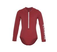 OLYMPIA Maillot de bain rouge / blanc, Taille 140