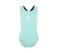 OLYMPIA Maillot de bain turquoise / noir / blanc, Taille 104