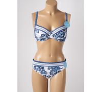 olympia maillots de bain femme de couleur bleu 100C L