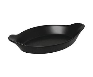 Olympia Mediterranean Lot de 6 plats ovales en grès 156 x 126 mm