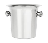 Olympia Mini seau à glace cannelé en acier inoxydable 130 x 130 mm