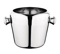 Olympia - Mini seau à glace Olympia en acier inoxydable 1 litre - Seau à glace facile à transporter avec poignées pour bars, bistrots, restaurants, barbecues et pique-niques CM863