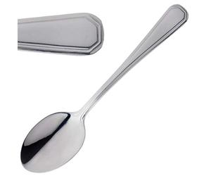 Olympia Monaco Cuillères à café (lot de 12), acier inoxydable hautement poli, taille: 130 (L) mm, cuillères à thé et à café, lavable au lave-vaisselle, usage professionnel et domestique, D056