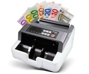 Olympia NC 451 Compteuse de billets et détecteur de faux billets pour tous les billets | Capteurs UV MG | 1000 billets/min | Fonction d'addition | Écran LED | Compteur de billets | Détecteur de