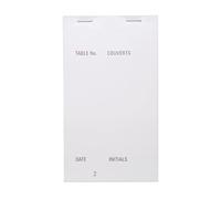 Olympia Non Carbon Triplicate Pad White (Pack 50)