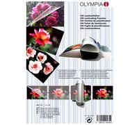 Olympia - Pack De 100 - Transparent - Pochettes Plastifiées