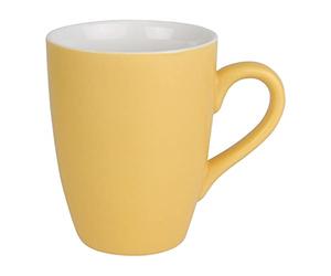 Olympia Pastel Porcelain Mug Yellow - 340ml 11.5fl oz (Box 6)