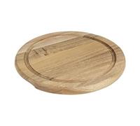 Olympia Planche ronde en bois d'acacia pour dôme de 200 mm, 246 x 20 mm