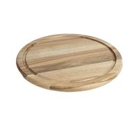 Olympia Planche ronde en bois d'acacia pour dôme de 280 mm, 330 x 20 mm