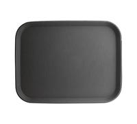 Olympia Plateau antidérapant en plastique Olympia Kristallon rectangulaire 356 x 457mm, Noir, 20(H) x 457(L) x 356(P) mm, Plastique, C559