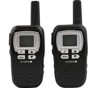 OLYMPIA PMR 1208 Talkie Walkie, portée 8 km, noir