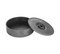 Olympia Porte-tortilla rond en plastique gris 215 mm - Durable, facile à nettoyer, élégant, pour la maison, l'hôtel, le restaurant, le café