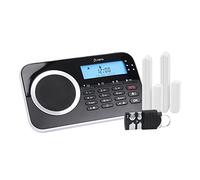 OLYMPIA Protect 9730 Système d'alarme GSM avec application Noir | Système d'alarme pour appartement et maison - Capteurs de porte et télécommande