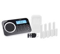 Olympia Protect 9761 Alarme Alarme de Maison GSM Set de 4 Porte/Fenêtre Contacts 1 Mouvement Selder Télécommande, Noir