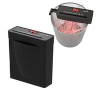 OLYMPIA PS 36 Pro Destructeur de documents | Destructeur de papier avec coupe en bandes de 6 mm | Destructeur de documents pour la maison | Broyeur de papier 6 feuilles | Avec embout universel
