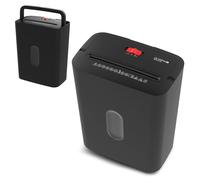 OLYMPIA PS 53 CC Pro Destructeur de documents noir | Destructeur de papier pour la maison et le bureau | Destructeur de documents P-4 | Coupe croisée 4 × 38 mm | 6 feuilles | Déchiqueteuse de papier