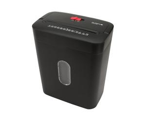 OLYMPIA PS 53 CC Pro Destructeur de Documents Noir | Destructeur de Papier pour la Maison et Le Bureau | Destructeur de Documents P-4 | Coupe croisée 4 × 38 mm | 6 Feuilles | Déchiqueteuse de Papier