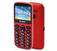 Olympia Sun Téléphone Portable pour Personnes âgées | Téléphone Portable Confortable pour Personnes âgées avec Grosses Touches et Grand écran LCD Couleur | Bouton d'appel d'urgence SOS | Téléphone