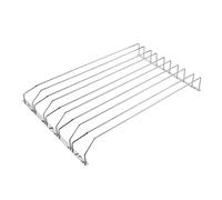 Olympia Support pour verres à pied professionnel CE308 – 610 mm, acier inoxydable – Gris