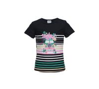OLYMPIA T-Shirt bleu nuit / jade / rose clair / blanc, Taille 164