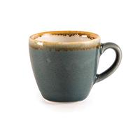 Olympia Tasse à espresso couleur océan Kiln, 85 ml (lot de 6), tasses en grès, Compatible avec les soucoupes : GP239 GP345 GP361 GP477, Peintes à la main, passent au micro ondes, GP344