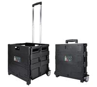 Olympia Tools 85-010 Grand Pack-N-Roll Porte-outils portable avec poignée télescopique Capacité de charge 36,3 kg Noir