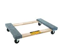 Olympia Tools Chariot de Meubles pour déménagement, capacité de 453,6 kg, 45,7 x 76,2 cm, entièrement assemblé, Bois d'acacia FSC (Lot de 1)