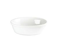 Olympia Whiteware DK807 Lot de 6 plats à tarte ovales en porcelaine 161 mm
