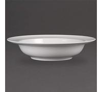 Olympia Whiteware Lot de 4 bolsà bord large 228 x 228 x 73 mm 710 ml