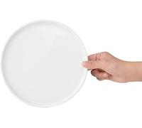 Olympia Whiteware Lot de 6 assiettes rondes plates 215 mm