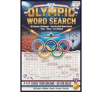 Olympic Word Search Puzzle Book: Enjoy Easy-to-Read Word Search Puzzles All About the Olympic Events, Athletes, History & More | 6x9 Book | 60 Fun ... for Vacations, Road Trips & Quiet Evenings