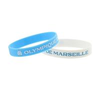 OLYMPIQUE DE MARSEILLE 2 x Bracelet Allez l'OM - Collection officielle