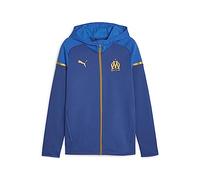 Olympique de Marseille 771940-05 Casuals Hoody Jkt Jacket Unisex blue Taille M