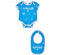 OLYMPIQUE DE MARSEILLE Body Bavoir bébé garçon Om - Collection Officielle 6 Mois