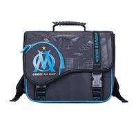 OLYMPIQUE DE MARSEILLE Cartable 38cm 2 compartiments noir