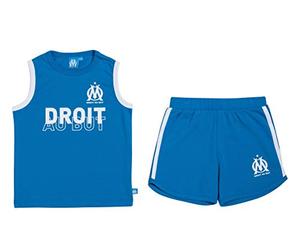 OLYMPIQUE DE MARSEILLE Débardeur + Short Om bébé - Collection Officielle Taille garçon 6 Mois