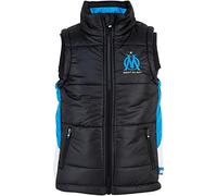 OLYMPIQUE DE MARSEILLE Doudoune sans Manche Om - Collection Officielle Taille Enfant garçon 4 Ans