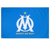 OLYMPIQUE DE MARSEILLE Drapeau Om - Collection Officielle Taille 150 x 100 cm