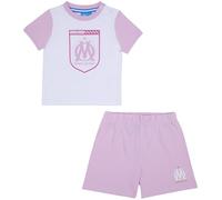 OLYMPIQUE DE MARSEILLE Ensemble t-Shirt Short bébé Fille Om - Collection Officielle