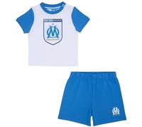 OLYMPIQUE DE MARSEILLE Ensemble t-Shirt Short bébé garçon Om - Collection Officielle 6 Mois