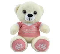 OLYMPIQUE DE MARSEILLE Peluche Ours Maillot Om - Collection Officielle 28 cm