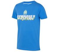 10 Ans - T-Shirt - Olympique De Marseille - Om - Bleu - Garçon - Manches Courtes Multicolore
