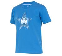 10 Ans - T-Shirt - Olympique De Marseille - Om - Bleu - Coton - Manches Courtes Multicolore