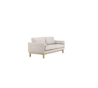 Canape dangle droit fixe Olympos 3 places en tissu beige