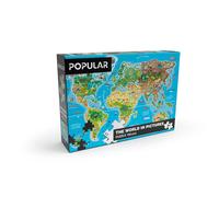 Olymptoy Puzzle - Carte du monde 160 pièces - AN