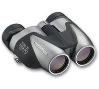 Olympus 10-30x25 Zoom PC I jumelle Porro Noir, Argent
