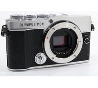 Olympus Appareil Photo Micro Four Thirds Olympus Pen E-P7, capteur 20 MP, stabilisation d'image sur 5 Axes, écran HD LCD inclinable, vidéo 4K, Wi-FI, contrôle de Profil Couleur et Monochrome, Argent