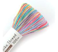 Olympus Col. 306 Sashiko Thread 328,1 pi (100 m) 6 couleurs Grand rouleau